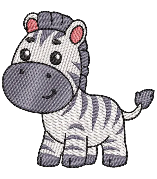 Matriz de Bordado Zebra